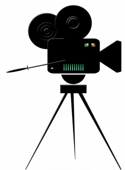 Movie camera Film Clip art - Black projector 1411*1920 transprent ...