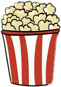 popcorn food cinema drawing cute girly beautiful...