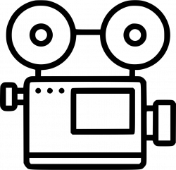 Retro Cam Camera Video Record Media Device Film Roll Svg Png Icon ...