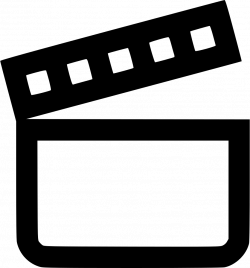 Movie Moviemaker Film Cut Svg Png Icon Free Download (#524690 ...