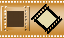 Movie clipart frame ~ Frames ~ Illustrations ~ HD images ~ Photo ...