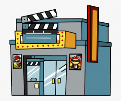 Cinema Clipart Movie Theatre - Movie Theater Clipart Png ...