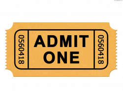 Ticket Admit One Cinema Clip art - ticket png download ...