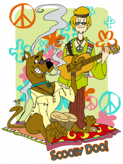 Scooby Doo And Shaggy Peace Out Man! | Half Bakedd | Pinterest | Peace