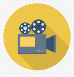 Film Clipart News Camera - Circle Of Film Icon - Png ...