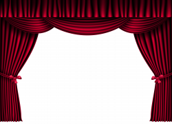 Red Curtains PNG Clipart Image | Gallery Yopriceville - High ...