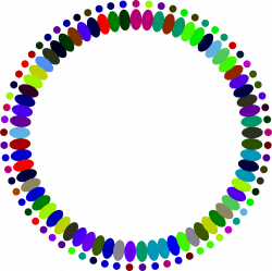 Clipart - Abstract People Circle