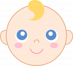 Cute Baby Face Clipart - Free Clip Art