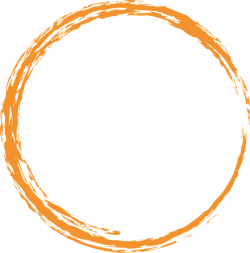Free Image on Pixabay - Orange, Round, Circle, Paint, Brush ...