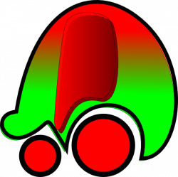 Red Green Car Icon Clip Art at Clker.com - vector clip art online ...