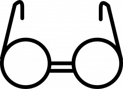 Circular Eyeglasses Inside A Circle Svg Png Icon Free Download ...