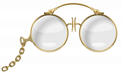 Gold Eyeglasses PNG Clipart Picture | Gallery Yopriceville - High ...