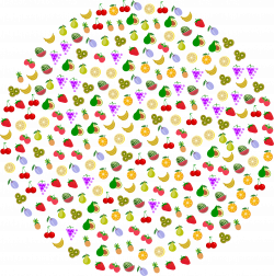 Clipart - Fruit Circle