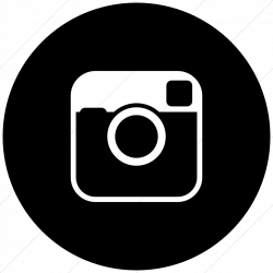 Unique Black And White Circle Instagram Photos - Vector Art Library