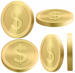 Gold Coins PNG Clip Art Image | Gallery Yopriceville - High-Quality ...