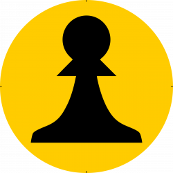 Chess Piece Symbol – Black Pawn – Peón Negro Icons PNG - Free PNG ...