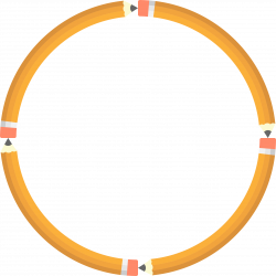 Clipart - Pencil Circle