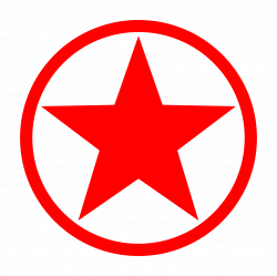 Clipart - Star in Circle
