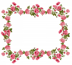 Rose Borders And Frames | roses scrapbooking frames and journaling ...