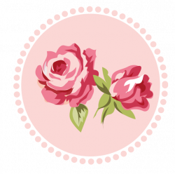 Shabby Chic Pink-Gray - Rose 02.png - Minus | dekopaj (roses ...