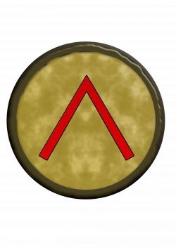 Clipart - Spartan-Shield 2