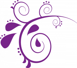Purple Swirl Clipart
