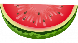 This nicely done slice of watermelon clip art is great for use on ...