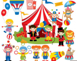 Circus clipart | Etsy