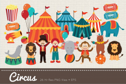 Circus Clipart ~ Illustrations ~ Creative Market