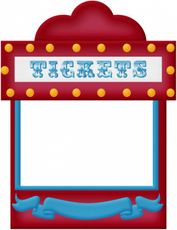 aw_circus_ticket booth frame.png | Pinterest | Circus tickets and Album