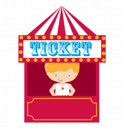 Tickets Clipart Circus Ticket - Cartoon Circus Ticket Booth ...