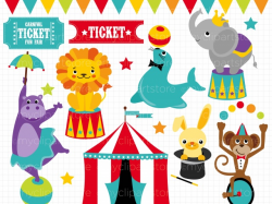 Clipart - Circus Animals | Meylah