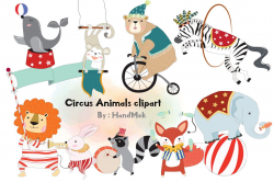 Circus Animals clipart