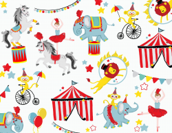 Circus Show Clipart, Circus Animals Clip Art, Carnival ...