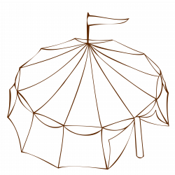 Clipart - RPG map symbols Circus Tent 2