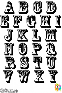 retro alphabet #letters #vintage #typography | Fonts | Pinterest ...