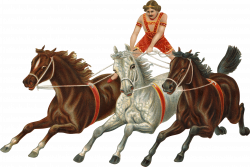 Victorian Vintage Horses Carriage PNG - PHOTOS PNG
