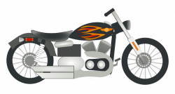 28+ Collection of Motorcycle Clipart Free Download | High quality ...