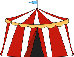 Circus Tent Clip Art Image | Circus theme | Circus art ...