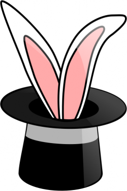 clipart | Rabbits | Magician party, Circus theme party ...