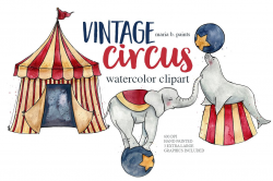 Vintage Circus Clipart