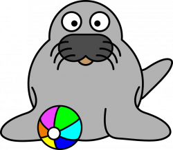 Seal With Ball Clipart Group (56+)