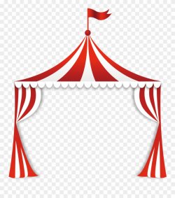 Circus Tent Clip Art - Circus Tent Top Clipart - Png ...