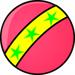 Pink Ball Clip Art at Clker.com - vector clip art online, royalty ...