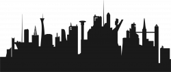 New York City Skyline Silhouette at GetDrawings.com | Free for ...