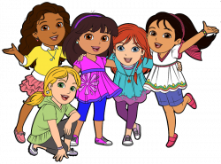 Dora and Friends Clipart | Cartoon Clip Art