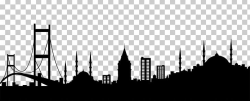 Bosphorus Metro Suites Taksim Skyline Silhouette PNG ...