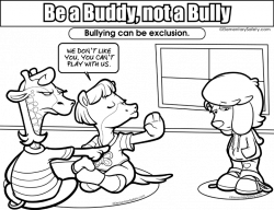 Bullying Colouring Pages : Coloring Page - freescoregov.com