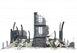 Ruined Building Stock PNG Pack by cgartiste | PNG | Pinterest ...