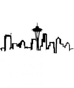 Seattle Skyline Outline - ClipArt Best | Tattoo Brainstorm ...